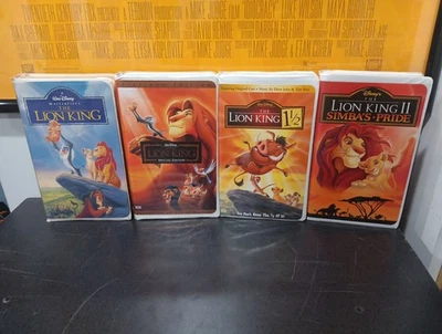 Lion King VHS Original, 1 1/2, 2 And Special Edition - Image 1 of 4