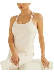 GUESS Womens Stretch Spaghetti Strap Scoop Neck Tank Top - Picture 1 of 24