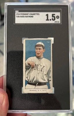 1909-11 T206 Bugs Raymond 350 Back (RC) Foto 1 de 2