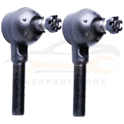 2 Pcs Front Tie Rod End Kit For 1975-1982 Chevrolet Corvette 5.7L V8 Fits ES323L - Image 1 of 4