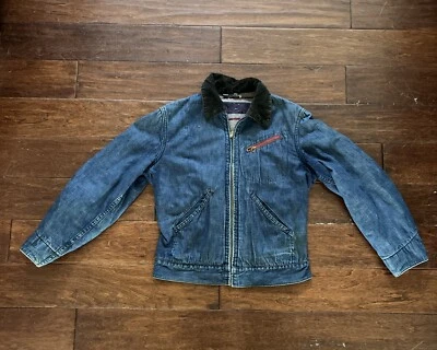 Chaqueta vaquera forrada con manta Hércules vintage años 50/60 Foto 1 de 4