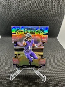 2023 Panini Select Concourse Silver Prizm Die-Cut #10 KEATON MITCHELL Rookie RC - Picture 1 of 2