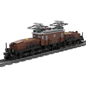 Swiss Crocodile Train Model 1284 Pieces Construction & Building Toys Set - Picture 1 of 5
