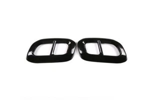 Coperchio scarico auto acciaio inox coda gola trim per Benz GLE GLC GLS 2020 - Foto 1 di 6