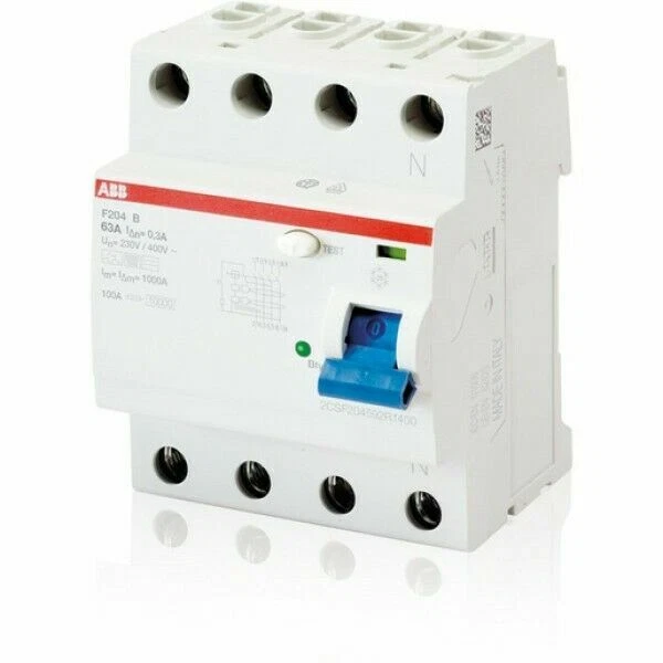 ABB F204B-63/0,03 63A/400V FI-Schutzschalter