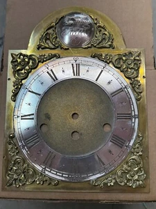 Grande orologio Junghams Westminster carillon quadrante ottone bronzo ornato parti - Foto 1 di 13