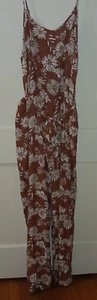 SO GOODS FOR LIFE STRAMPLER EINTEILER ROST BLUMEN DAMEN GR XXL - Bild 1 von 2