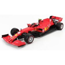 Bburago F1 SF1000 Ferrari F1 2020 Pilot Sebastian Vettel Racing Car Rouge 1:18 Figurine de Voiture