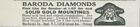 1915 Baroda Diamonds Solid Gold Mountings Flash Catalog Offer Vtg Print Ad CO5
