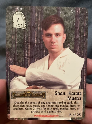 Spellfire Chase - Shan, Karate Master - Dungeons 15/25 - Slightly Used - Image 1 of 3