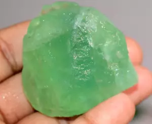 100% Natürliches Grün Kolumbien Smaragd Fluorit 403.5 Karat Muster FACET Grobem - Bild 1 von 6