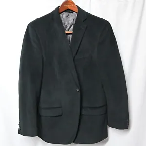 Marc Anthony 42R Black Velvet Single Button Blazer Jacket Sport Coat - Picture 1 of 10