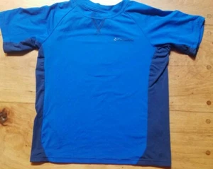 Columbia Omni Shade Rash Guard Blue Size S (8) - Picture 1 of 7