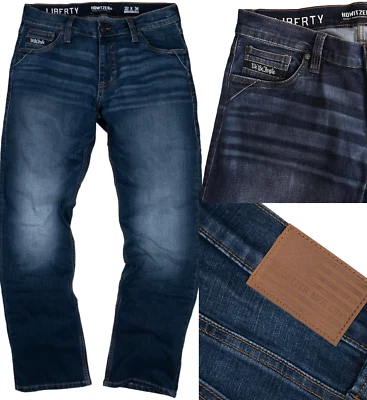 Howitzer Style Men's Denim Jean Liberty Alpha Military Grunt MFG INSEAM 32 - Image 1 of 4
