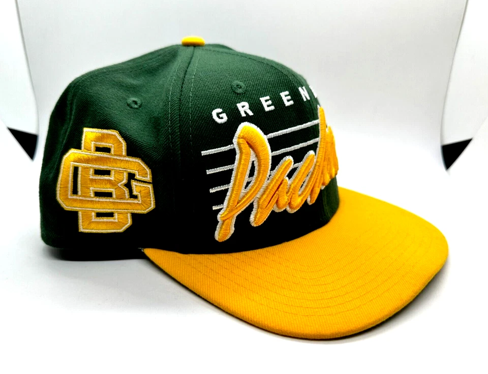Gorra gorra para hombre Green Bay Packers New Era 9FIFTY Script Snapback Foto 1 de 4
