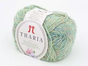 4 Palline di Filato per Maglieria Hamanaka Tharia Colore 3 - Foto 1 di 5