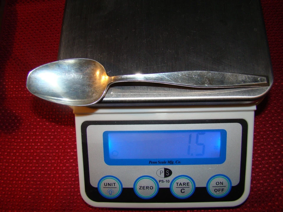 GORHAM STERLING SILVER CLASSIQUE OVAL SOUP SPOON NO MONOGRAM  - Image 1 of 1