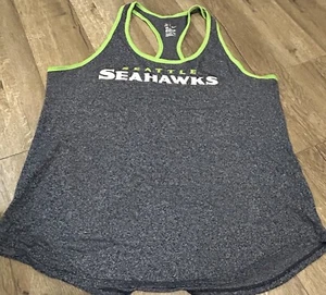 Nike Seahawks Damen XL Tank Top blau mit grünem Besatz Team Gear NFL Seattle - Bild 1 von 5