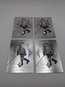 💥 LOT of 4 PAUL KARIYA's 1994-95 SILVER LEAF LIMITED #107; Ducks!!