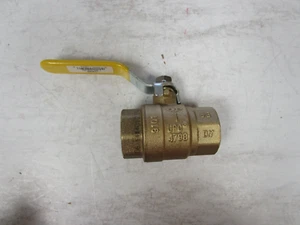 NEW SMITH COOPER 1728155/56 1" FNPT NPT THREADED BRONZE BALL VALVE 600 WOG - Picture 1 of 6
