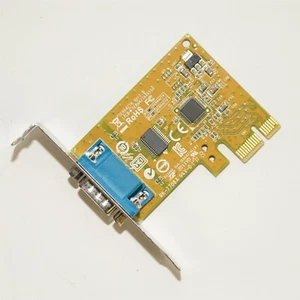 Dell RS-232 DB9 Serial Low Profile PCIe Interface Card 0NT0HM NT0HM - Picture 1 of 3