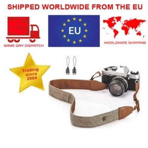 Camera Strap Retro Universal Adjustable Vintage Style Camera Strap. - Picture 1 of 8
