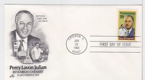 TurtlesTradingPost- Percy Lavon Julian - 1983 #2746 - Artcraft Cachet FDC - Picture 1 of 1