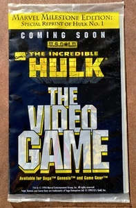NEW Incredible Hulk Sega Genesis Promotional Comic 1994 Marvel Milestone Edition - Picture 1 of 2