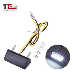 Universal Motorcycle 12V Motorbike LED License Plate Light Rear Tail Lamp White - Bild 1 von 7