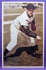 Bob Feller Cleveland Indians 1982 TCMA Stars of the 50's #4 Jumbo 3.75" x 5.75"