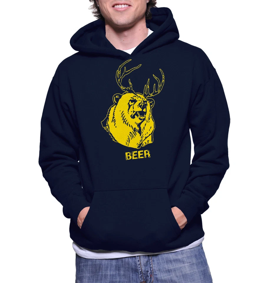 Adulto Azul Marino It's Always Sunny in Philadelphia Beer Bear + Sudadera con Capucha Dear Foto 1 de 1