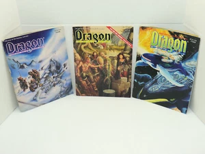 3 1992 Dragon Magazine #178 February #179 March #183 July - Picture 1 of 19