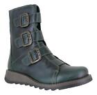 Womens Fly London Scop Wedged Heeled Chelsea Biker Ankle Boots Sizes 3 To 8