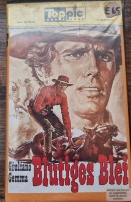 VHS Rarität: BLUTIGES BLEI (1969) FSK 18 Italowestern mit Giuliano Gemma  - Bild 1 von 4