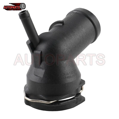 Radiator Coolant Pipe Hose Connector for 2008-2012 AUDI A3 S3 TT 3C0122291D - Image 1 of 4