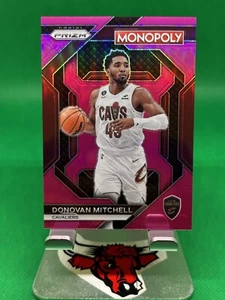Prizm Monopoly Pink Prizm #/149 2023-24 Donovan Mitchell Cleveland Cavs #PS10 - Imagen 1 de 2