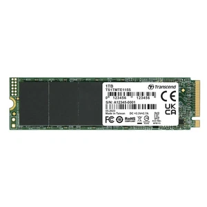 Transcend SSD 1TB M.2 MTE115S (M.2 2280) PCIe Gen3 x4 NVMe - TS1TMTE115S - Picture 1 of 9