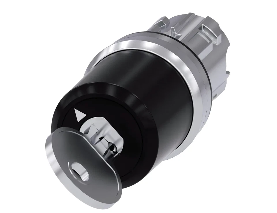 Siemens SIRIUS ACT 3SU10 2-position Key Switch Head Latching 3SU1050-5BF11-0AA0 - Image 1 of 1