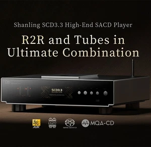 Shanling SCD3.3 R2R SACD 12AT7 Electronic Tube Decoder Bluetooth CD Player - Picture 1 of 19