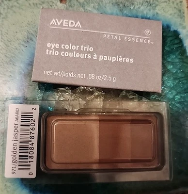Aveda Golden Jasper Shadow #971 Eye Shadow Eye Color Trio DISCONTINUED NEW RARE - Image 1 of 2