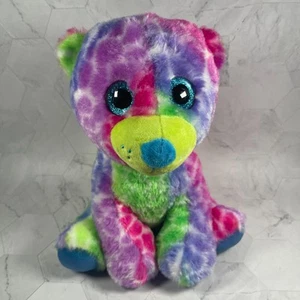 RMS International USA Spotted Rainbow Bunt Plüsch Teddybär Stofftier - Bild 1 von 13