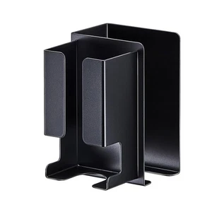 Heat Resistant Metal Straightener Storage Box Wall Hanger Non Drilling Mount - Picture 1 of 6