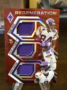 Randy Moss/Jordan Addison/Justin Jefferson 2025 Phoenix Football Regeneration🔥 - Picture 1 of 6