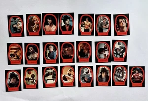 Complete Set of x22 Vintage Rocky II Trading Cards Sticker Set from 1979 - Picture 1 of 1