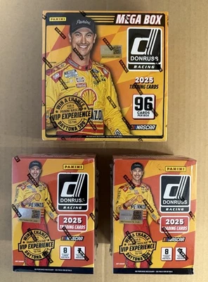 Mega caja Panini Donruss Nascar 2025 + (2) caja bláster Panini Donruss Nascar ¡NUEVA! Foto 1 de 2