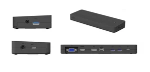 Fujitsu NPR44 Dockingstation USB-C Port Mit oder ohne Netzteil/USB-C Kabel - Bild 1 von 5