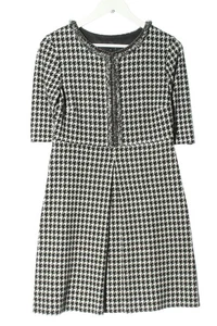 ANA ALCAZAR Abito di maglia Donna Abito Taglia IT 42 nero-bianco stile casual - Foto 1 di 5