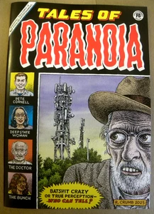 Fantagraphics 2025 Robert Crumb TALES OF PARANOIA #1 Neu NM qq - Bild 1 von 5