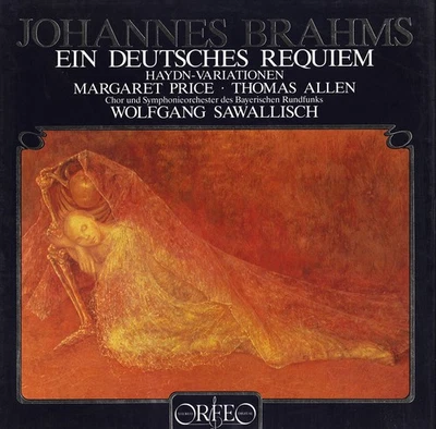 2LP Box Orfeo S-39842 BRAHMS German Requiem Haydn Vars PRICE ALLEN SAWALLISCH NM - Image 1 of 3
