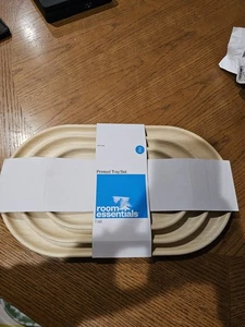 Printed Tray Set Room  Essentials  1 Set  3pcs - Picture 1 of 2